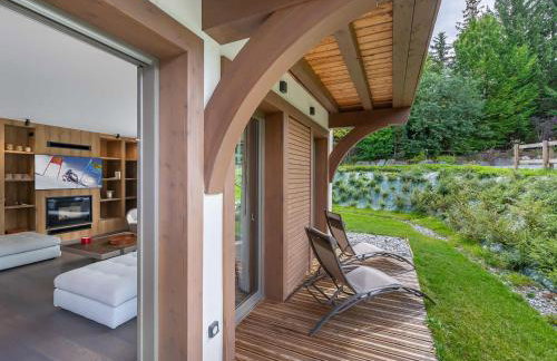 Appartement Neuf, Jardin Privé, 3 Chambres, Megève Mont d'Arbois - Foto 4