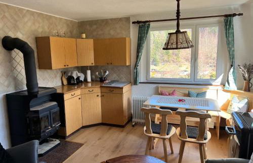 Urige Berghütte mit Kamin und Sauna im Erzgebirge nahe Schwarzwassertal - Foto 11