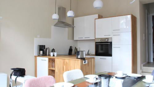 Ferienwohnung Quartier der Moderne - Foto 3, stove, dishwasher, toaster
