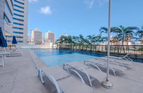Apartamento com vista mar, lazer completo ao lado do Shopping Salvador - Foto 41