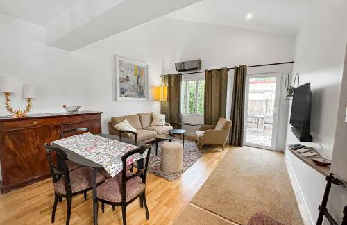 Maison plein pied proche de Paris, 1 chambre capacité 4 personnes, Parking privé, Terrasse privée - Foto 9