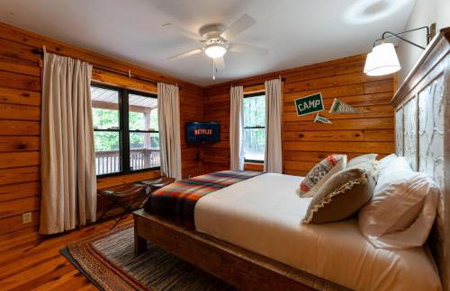 Havenbrook-Hocking Hills Luxury, 10 Acres, Hot Tub - Foto 7