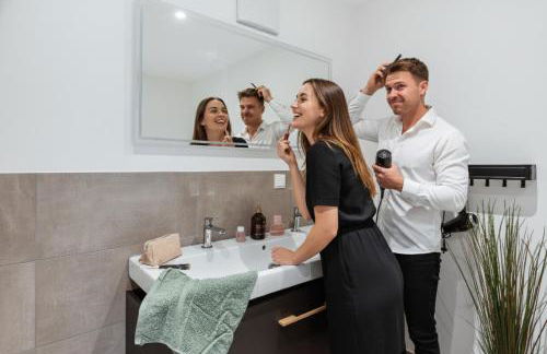 Premium Quartier One - Ideal für Familien & Teams, 5 Zimmer, 2 Parkplätze - Foto 38