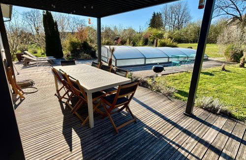 Villa contemporaine avec piscine sur 4000 m2 à Rodez 9 personnes - Foto 37