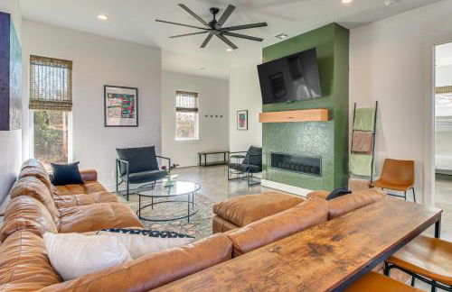 Walk to Lake Home with Game Room in Medicine Park! - Photo 1