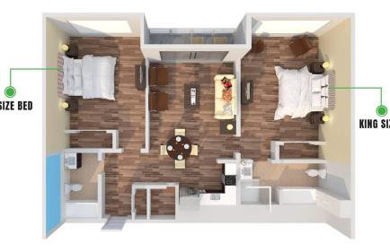 Hotel Apt at Celebration 10 min from Disney MH225 - Foto 16