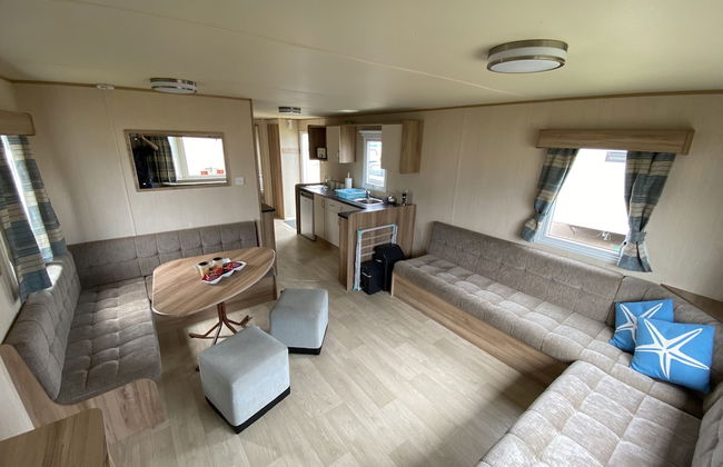 3 Bed 8 Berth Caravan in California Cliffs - D53 - Foto 16