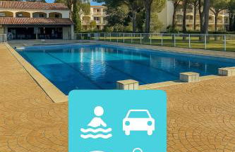 Idyllique ! Terrasse vue jardin et montagne, parking, local à vélos, à 2 pas de la plage et piscine de mai à septembre ! - Foto 30