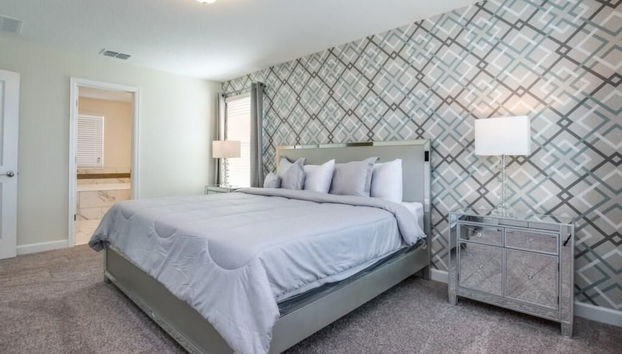 5 Bed Pool With Overflowing Spa In Champions Gate! 5 Bedroom Villa by RedAwning - Foto 2, Habitación