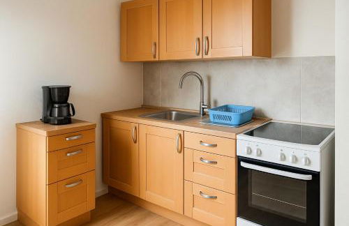 Ideal für Monteure 3 Zimmer Apartment mit Küche, Waschmaschine, Bad, WiFi, Flat TV usw - Foto 7