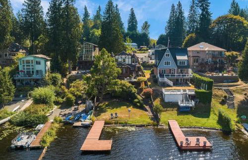 European White Castle on Lake Desire Private Dock - Foto 6