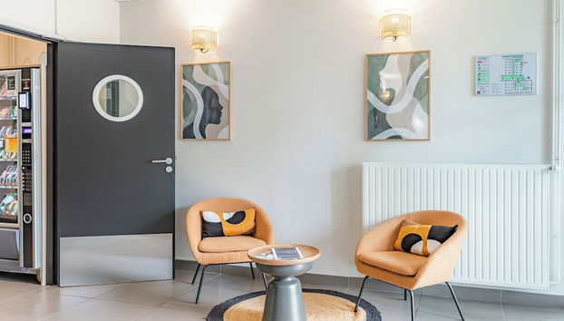 Zona de estar del vestíbulo