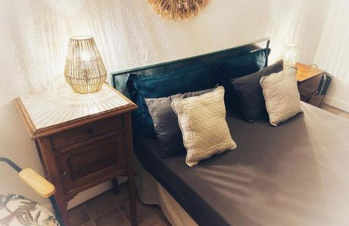 Résidence Le SUNSET Marseillan-plage, entre mer et lagune de Thau, étape vélo, famille, couple, VRP, toutou admis, jardin, parking privé gratuit, vélos, Clim, WIFI fibre gratuite, commodités, plage et piste cyclable à proximité, 6 couchages nous contacter - Foto 23