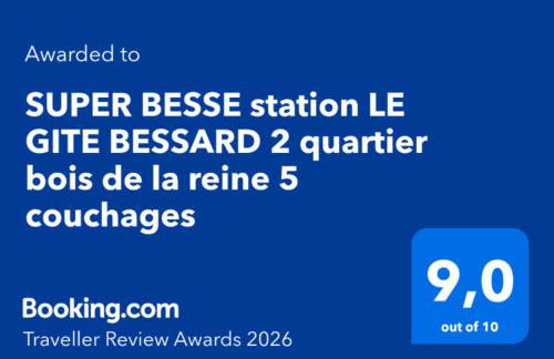 SUPER BESSE station LE GITE BESSARD 2 quartier bois de la reine 5 couchages - Photo 2