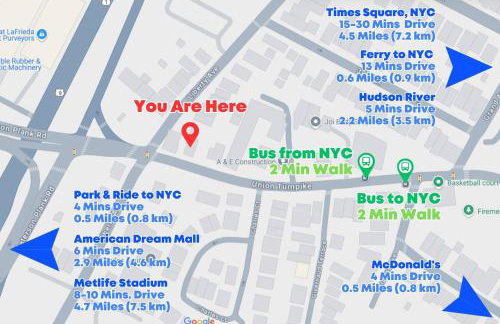 Cozy Retreat 15Min to NYC, FIFA, Mall,FREE Parking - Apartment - Foto 33