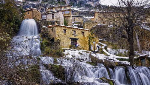El Salto del Agua Auténtico El Molino de la Cascada Orbaneja - Foto 2