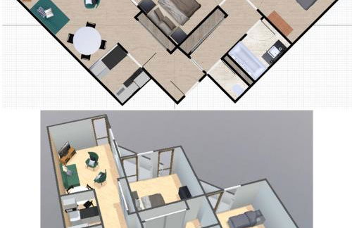 Charmant 3 pièces avec balcon, Wifi, acceptant animaux, au centre de Val-d'Isère - FR-1-694-252 - Foto 2