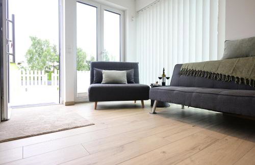 Modernes Ferienhäuschen am Zeulenrodaer Meer mit Terrasse, Klimaanlage, 1 SZ, max 3 Gäste - Photo 8