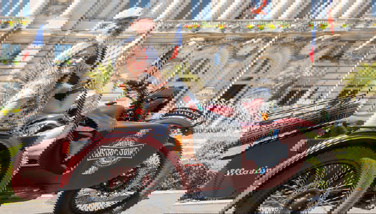 ¡Preparados para la ruta en sidecar!