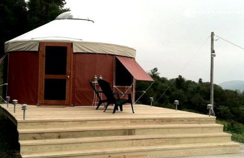 Modern Countryside Yurt Rental in Waterville, Upstate New York - Foto 7