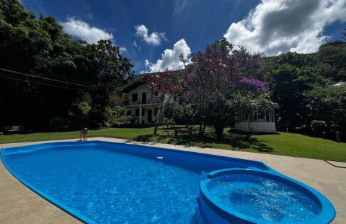 Casa em Friburgo com piscina, lareira suíte & quarto ATENCAO SABADO DIA 18 DE ABRIL TERA FESTA NA CHACARA - Foto 4