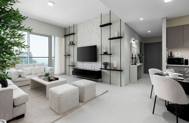 Maison Privee Sky-High Elegance w/ Unrivaled Burj Khalifa Views - Foto 37