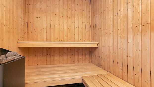 10 Person Holiday Home in Oksbol - Foto 4, Sauna