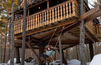 Tree House Rental Ideal for a Unique Getaway near Lake Sunapee in New Hampshire - Foto 52