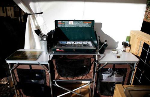 Heated North Carolina Glamping Rental Surrounded by Pisgah National Forest - Foto 31