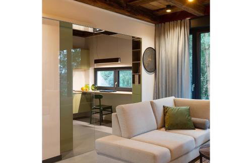 Nowoczesny dom nad jeziorem Zarybinek-Mazury Rybno, z własnym dostępem do linii brzegowej oraz łódką - Foto 11