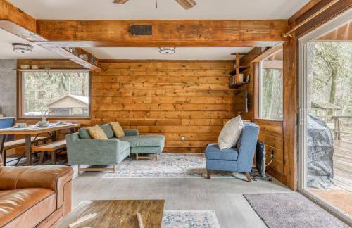 Thompson Cabin - Charming Salmon Riverfront A-Frame Oasis w/ fireplace - Foto 17