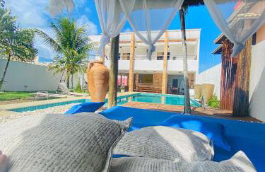 Maravilhosa casa de praia,cama balinesa - Foto 43