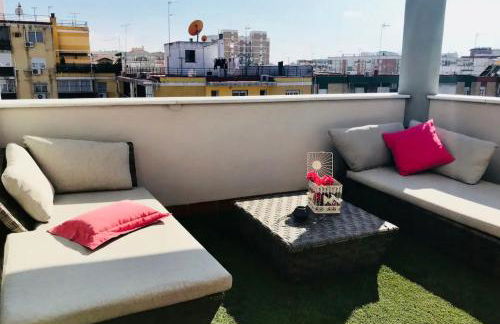 Precioso y moderno ático duplex de 2 habitaciones en Sevilla para 2 ó 3 personas con Jacuzzi - Foto 5