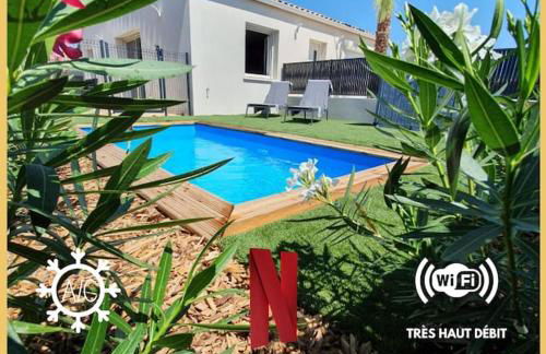 ღ L'Orb Enchanté - Piscine chauffée, Clim, Netflix - Foto 2