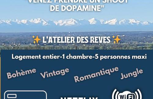 L'Atelier des Rêves - Clim - Netflix - Wifi - Jardin - Foto 17