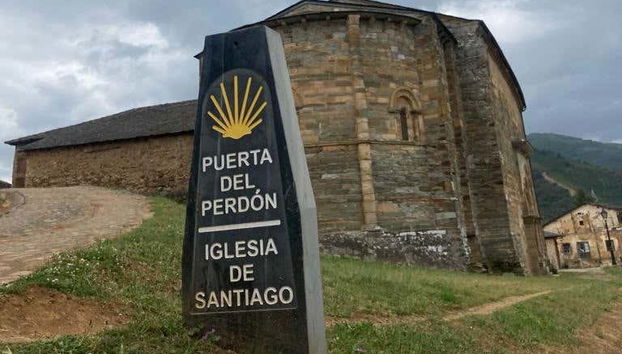 Puerta del Perdón de la iglesia de Santiago