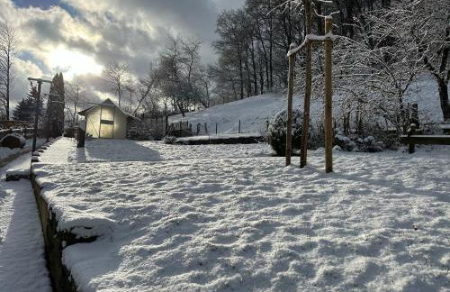 Ferienwohnung am Wald mit Garten & Hot-Tub & Alpakas - Foto 65