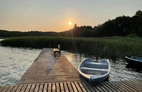 Mazury Dom Oluś nad jeziorem Sasek Wielki z gorącą balia z funkcją jakuzzi - Foto 22