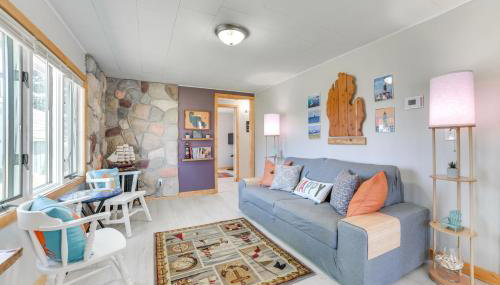 Houghton Lake Cottage with Patio Walk to Waterfront - Foto 5