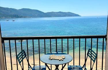 A 20min d AJACCIO, Grand studio 3 personnes - pieds dans l'eau - accès direct plage - vue mer exceptionnelle - Foto 1