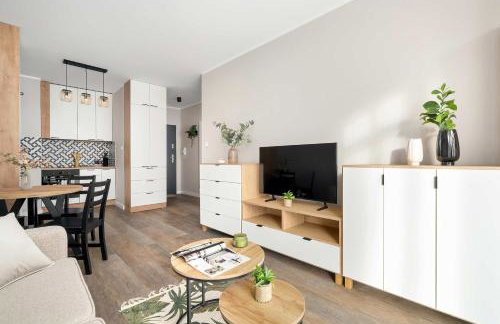 Prestigious Apartment with Terrace and Parking Close to the Airport Poznań by Renters Prestige - Foto 9