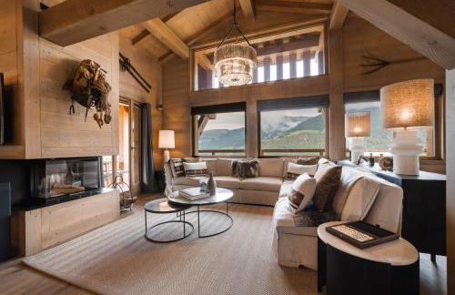 Luxury Megève Chalet, sleeps 8 with Mountain Views and Jacuzzi - Foto 20