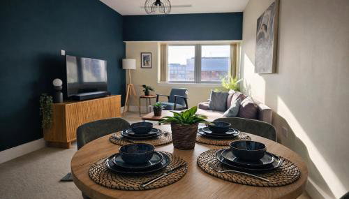 2 Bed Flat - Contractor - Central MK - Parking - Sleeps5 - Foto 3