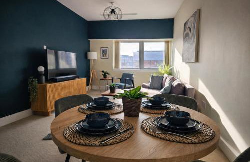 2 Bed Flat - Contractor - Central MK - Parking - Sleeps5 - Foto 3