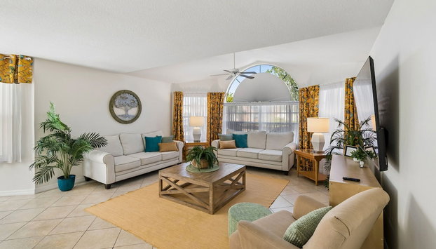 NEAR DIS & Sleeps 10! TWO King Master BR Suites, Bunks For The Kids, Private Patio, NO Steps, Pool, LOW Rates! - Foto 2, Profilbild