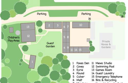 Malt-Barn Conversion, with access to Pool & Hot Tub-at Fox Valley Cottages - Foto 25