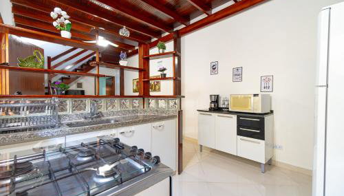 Casa Gomes com 3 suítes e ar-condicionado até 12 pessoas em Ubatuba Itaguá - Foto 5, stove