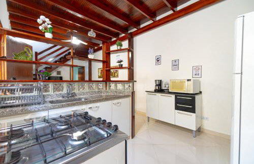 Casa Gomes com 3 suítes e ar-condicionado até 12 pessoas em Ubatuba Itaguá - Foto 5