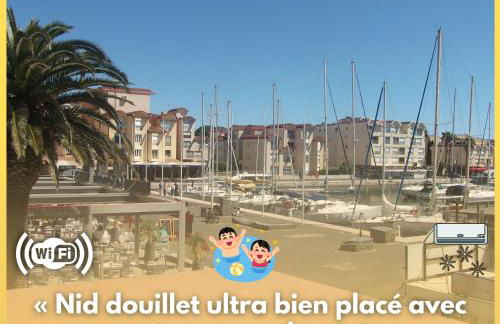 Perle méditerranéenne au coeur du port de Gruissan - Foto 1