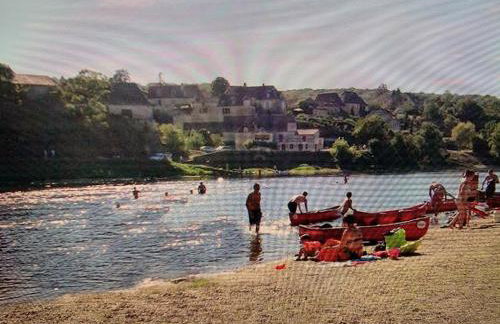 Maison Les Volets Rouges, piscine privée et vue panoramique, côté Sarlat - Foto 30